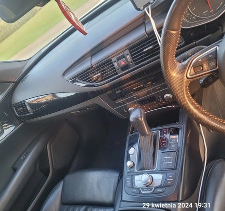 Audi A7 cena 75000 przebieg: 130000, rok produkcji 2015 z Zator małe 154